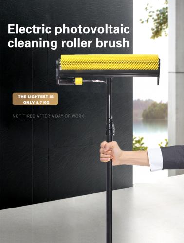  Convenient Hand-Held Cleaning Brush for PV Panels and Glass Glass Cleaning Brush Different Size Aluminum Telescopic Window Cleaning Solar Panel Cleaning Brush .