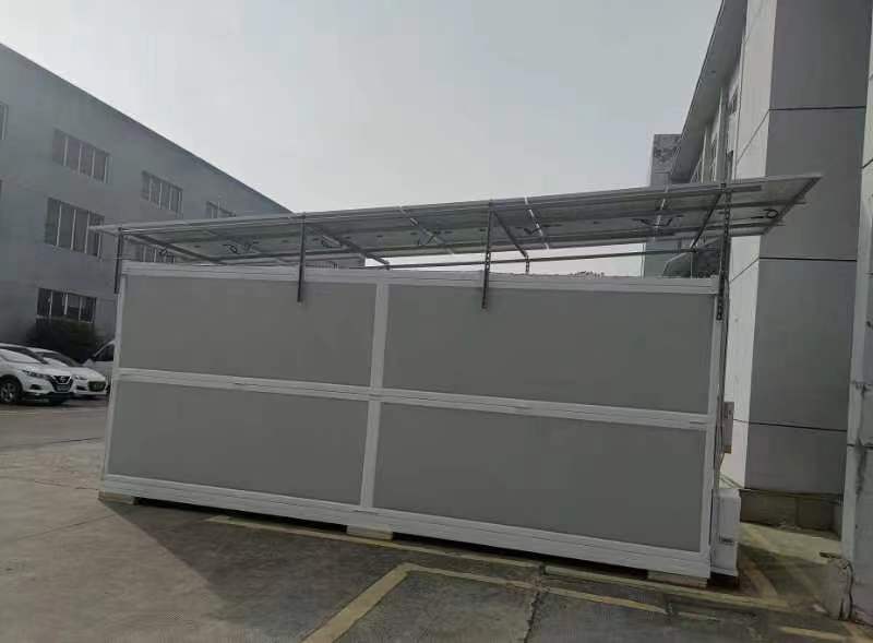 Sea Forest - Foldable Container House and Solar Power Storage System